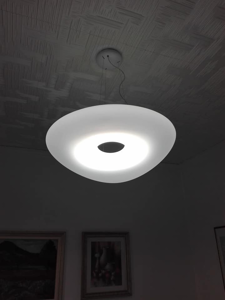 Stilnovo mrmagoo lampadari moderni bianco 75cm led dimmerabile