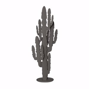 Pianta decorativa per ingresso cactus grande grigio
