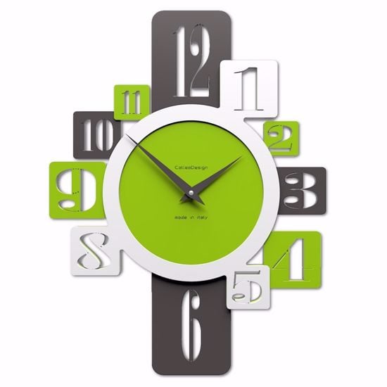 Callea design onyx orologio da parete per soggiorno verde