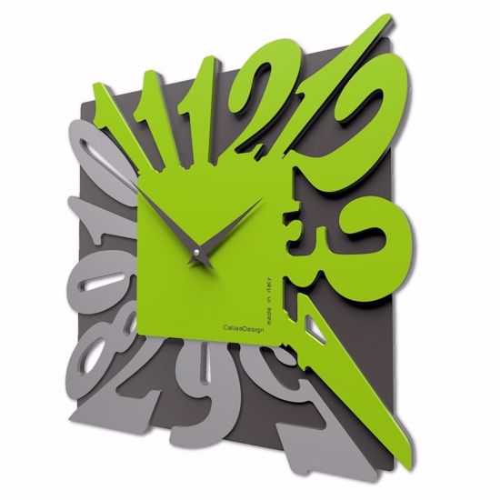 Dalilah callea design orologio a parete moderno quadrato verde