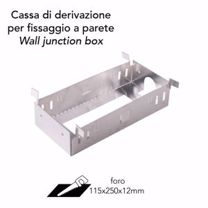 Controcassa per segnapasso da incasso