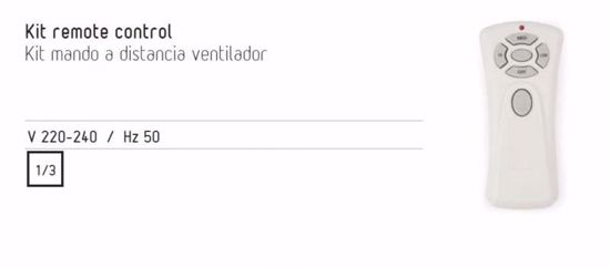 Accessorio telecomando per ventilatore da soffitto