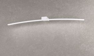 Toplight curved grande applique per specchio da bagno 90cm bianco 14.4w 4000k curvo