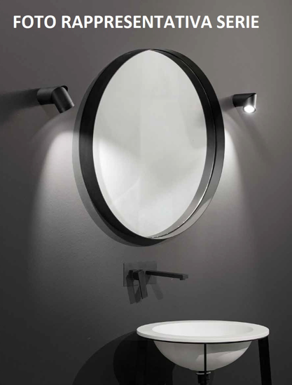 Faretto led orientabile metallo bianco 8w 3000k cilindro soffitto perenz illuminazione