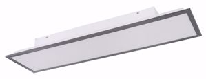 Plafoniera pannello led 3000k dimmerabile antracite