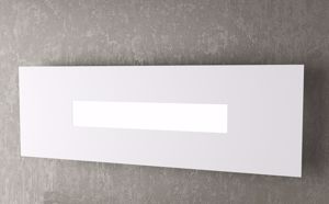 Wally top light applique led bianco design moderno per interni