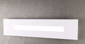 Wally top light applique led 30w bianco design moderna