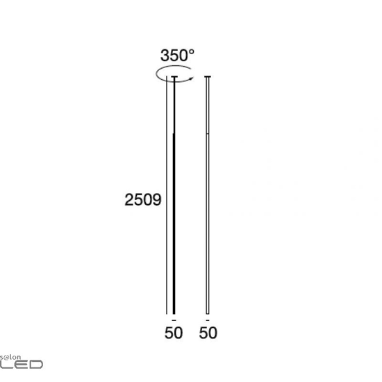 Xilema stilnovo plafoniera led bianco 3000k dimmerabile per salotto linea light design moderna