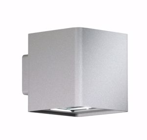 Appliques per esterno cubo grigio led 10w 4000k ip65