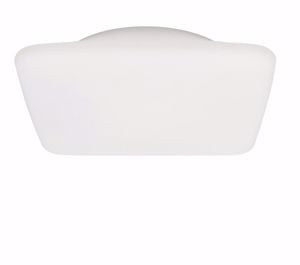 Plafoniera da bagno linea light mywhite 10w 3000k bianca design quadrata ip65