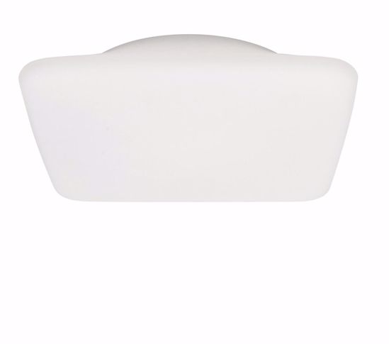 Plafoniera da bagno linea light mywhite 10w 3000k bianca design quadrata ip65