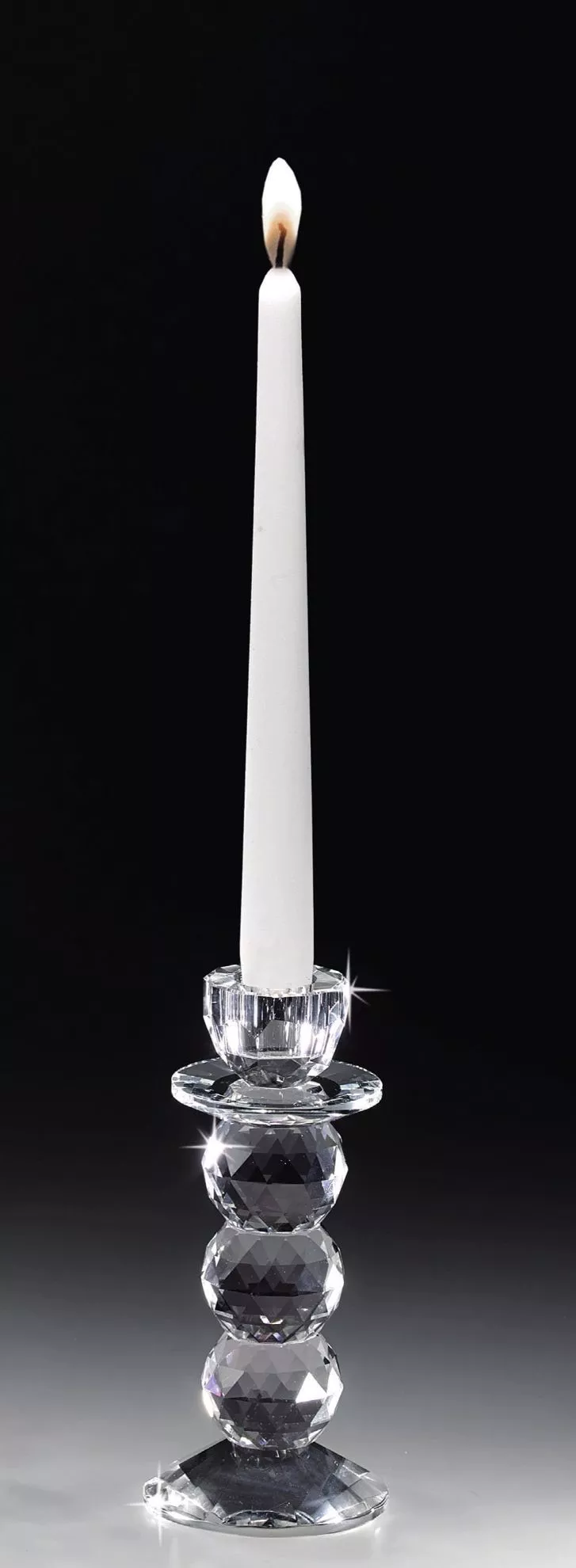 Candeliere portacandela cristallo vetro da tavola - 607E