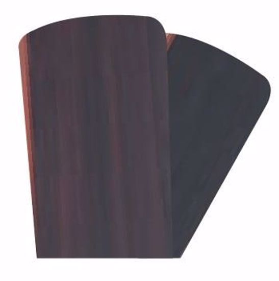 Ventilatore da soffitto 13mq a pale 107cm nero marrone con telecomando
