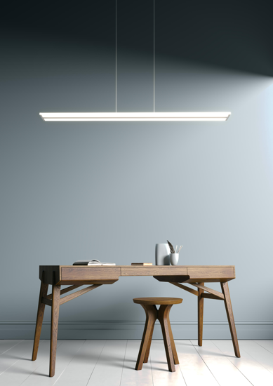 Double track toplight lampadario moderno da ufficio led dimmerabile e telecomando
