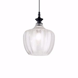Lord sp1 ideal lux lampadario da cucina contemporaneo vetro decorato