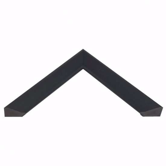 Quadro per soggiorno moderno stampa astratta verticale cornice nera 56x76