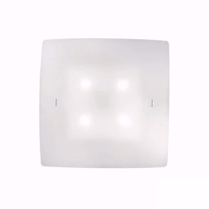 Celine pl4 plafoniera moderna ideal lux luminosa quadrata 49cm