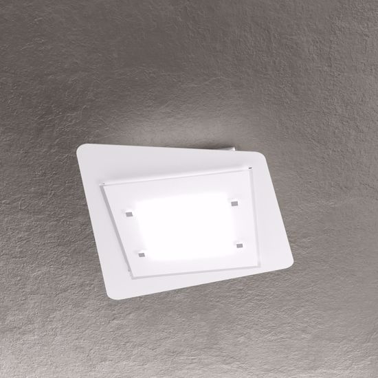 Plafoniera moderna metallo bianco per soggiorno unusual toplight