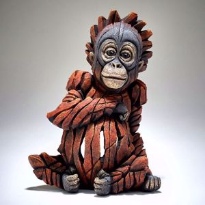 Scultura baby orangotango edge soprammobile design