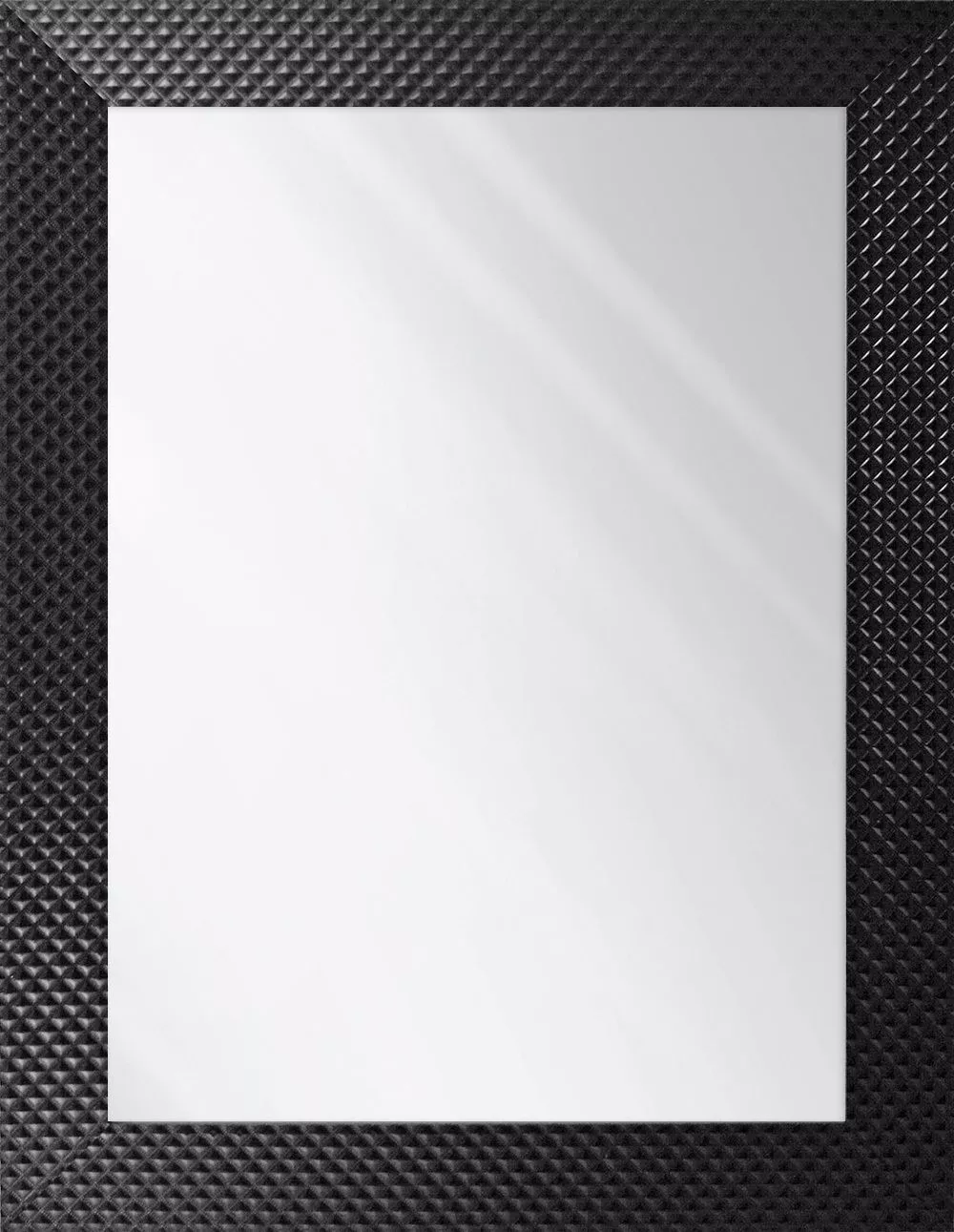 Specchiera con cornice nera 50x70 moderna - 711C