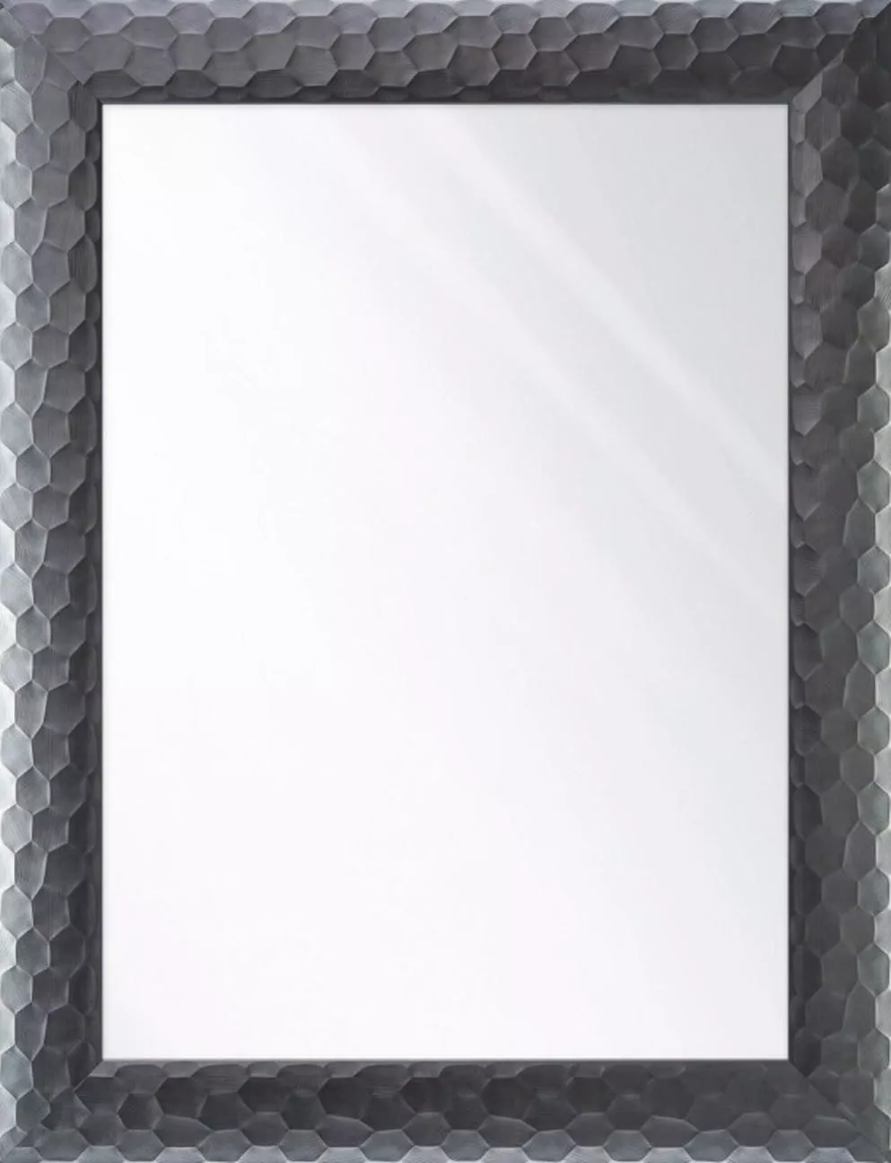 Specchio cornice da parete 50x70 grigio antracite nido ape - 7125