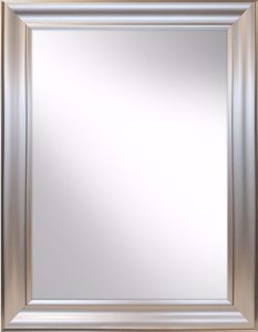 Specchio da parete classico rettangolare cornice colore champagne 50x70
