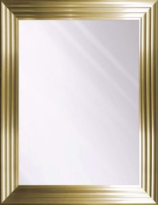 Specchio da parete per ingresso cornice oro stile classico 50x70