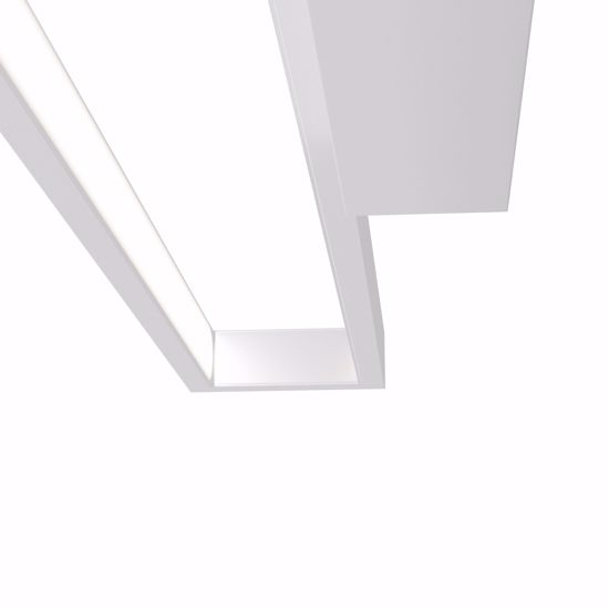 Toplight applique lampada da parete led 3000k 4000k design moderno bianca