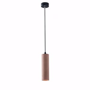 Sospensione pendente cemento colore mattone lampadario cilindro
