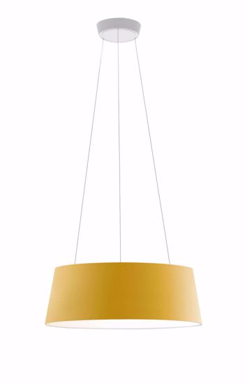 Oxygen stlinovo lampadario moderno giallo led 36w 3000k dimmerabile