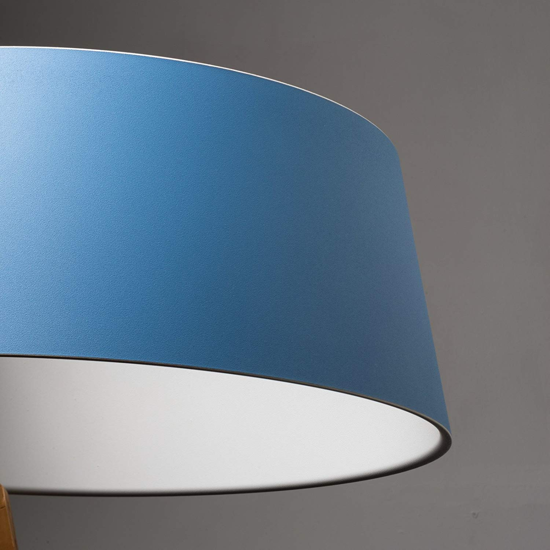 Stilnovo oxygen lampadario design moderno led 3000k dimmerabile azzurro