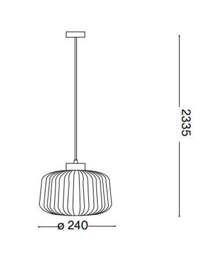 Mint-2 sp1 lampadario pendente per cucina vetro fume ideal lux