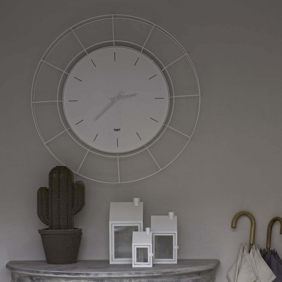 Orologio da parete ardesia moderno rotondo per soggiorno
