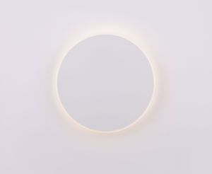 Lampada cerchio bianco da parete moderna led 20w 3000k