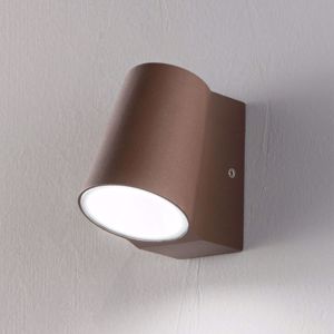 Applique da esterno marrone ap owen ondaluce  6w 4000k ip44