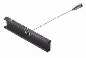 Accessori gea luce kit sospensione nero con staffa unione di binari trifase
