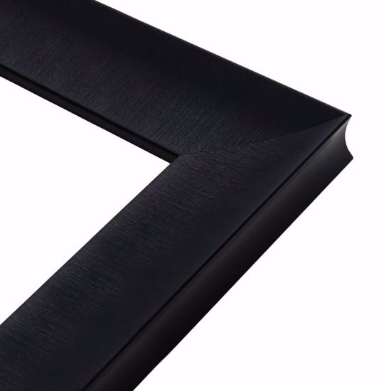 Coppia quadri stampa astratte quadrate 73x73cm cornice nero opaca per soggiorno