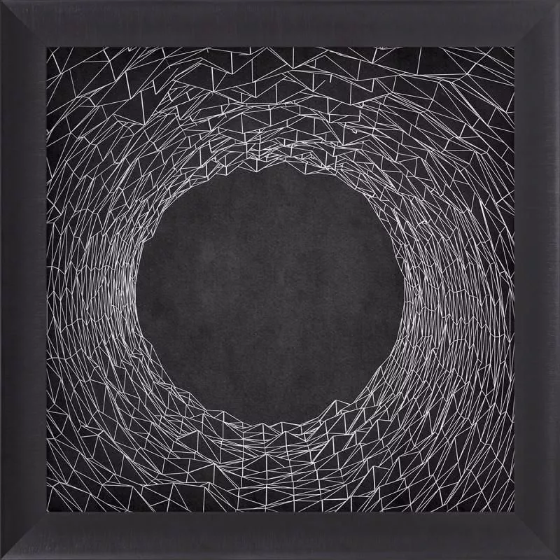 Foto Cornice nera arte creativa moderna Quadro Stampa grigio 40x60 cm