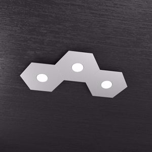 Toplight hexagon plafoniera grigio moderna esagonale promozione ultimo pezzo