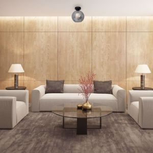 Plafoniera da soffitto sfera vetro fumetrasparente