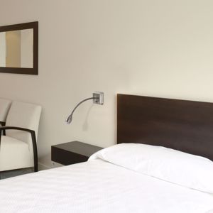 Applique comodino per camera da letto led orientabile 3w ottone oro anticato