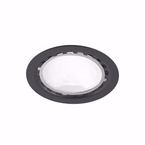 Faretto nero led 3w 3000k  220-240v da incasso per nicchie mensole cartongesso