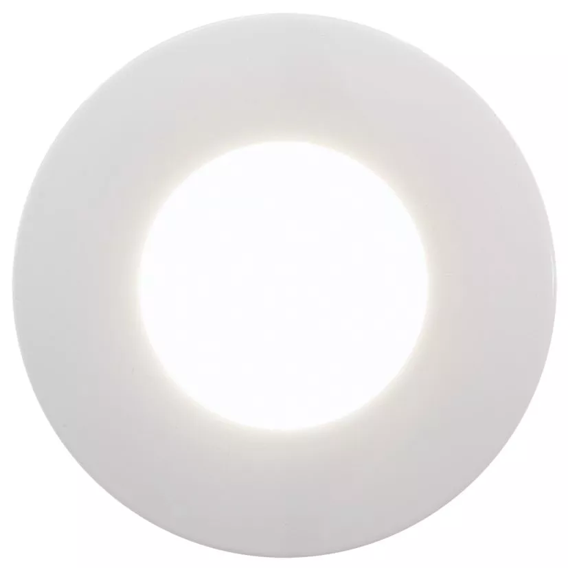 Fuori Produzione: 5W LED Faretto LED da Incasso quadrato orientabile corpo  bianco bianco