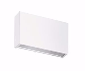 Linealight box applique led moderna rettangolare 6w 3000k bianca