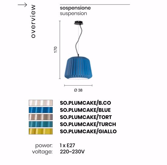 Lampadario moderno ondaluce plumcake di ceramica bianca design