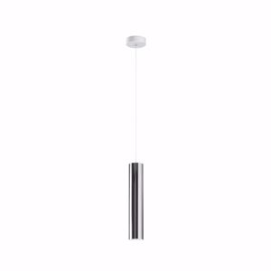 Linea light birba lampada a sospensione tubo metallo alluminio per isola cucina