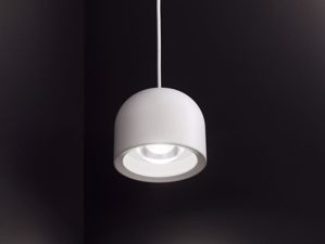 Outlook linea light lampadario pendente per isola penisola cucina led 3000k bianca