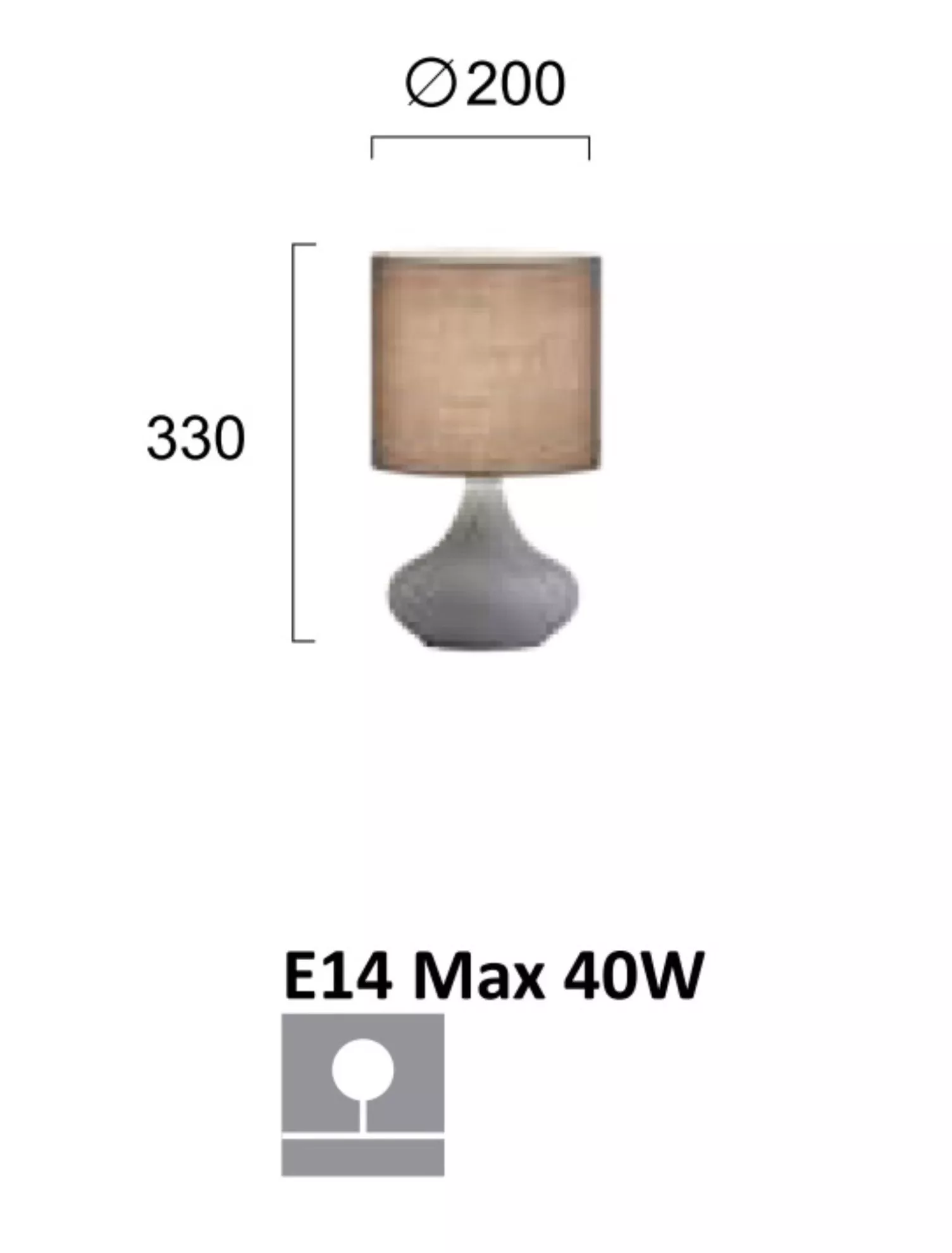 Lampada da comodino cromata per camera da letto design moderna led 8w 4500k  - 6C28