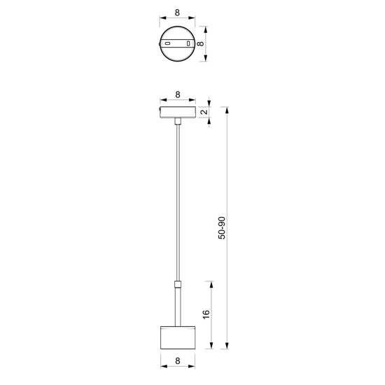 Lampadario pendente nero oro lucido gx53 led