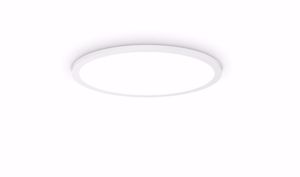 Grande plafoniera rotonda led 3000k 45cm sottile per salotto moderno